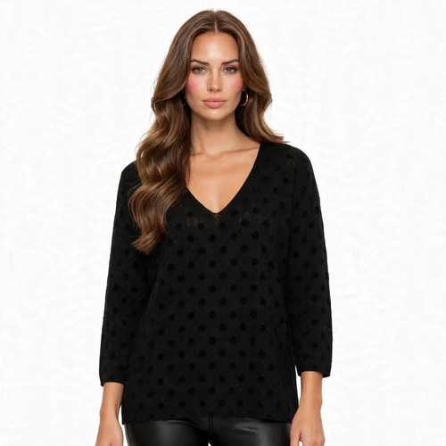 Damen winter pullover rundhals - winter,