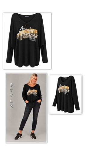 Shirt pulli druck gold - druck,