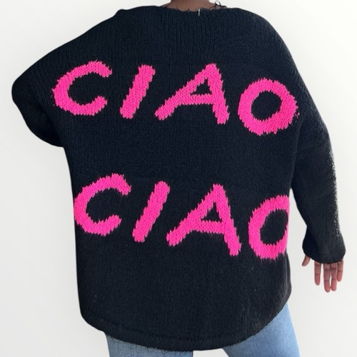 Damen oversized ciao - ciao, pullover